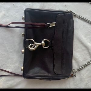 Barely used deep purple Rebecca minkoff mini MAC